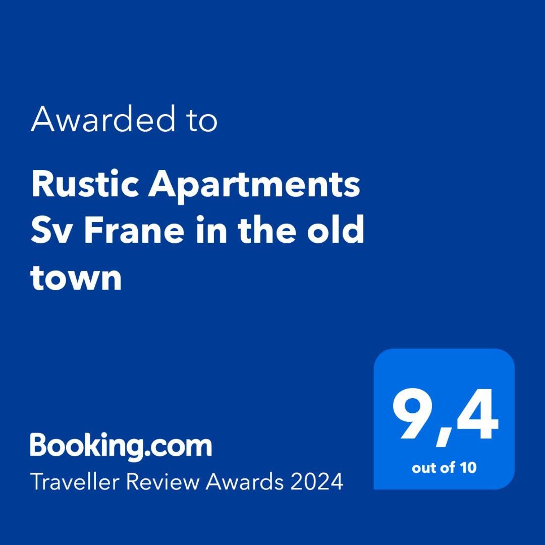 Rustic Apartments Sv Frane In The Old Town Sibenik Luaran gambar